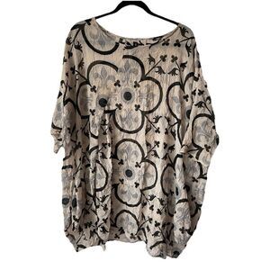 Gershom Bram Women's Printed Turino Tunic Size Large